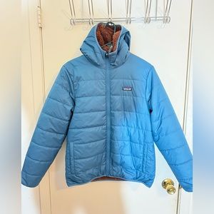 Patagonia reversible down / fleece jacket